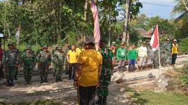 Kerja Bakti TMMD di Dusun Sawahan 13, Wujud Sinergi TNI dan Masyarakat